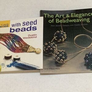 2 Beading Books w/288 Pages
